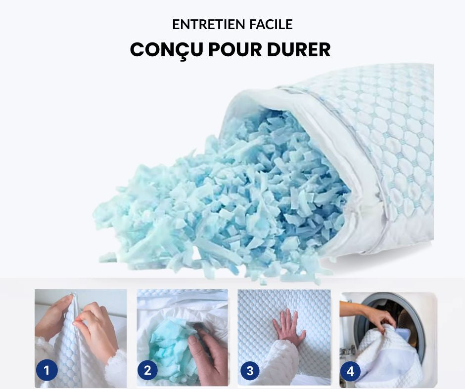 Oreiller NUR™- Oreiller ajustable