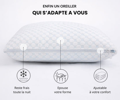 Oreiller NUR™- Oreiller ajustable