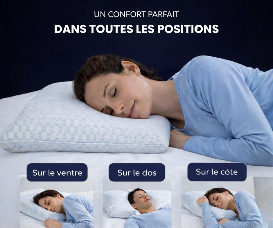 Oreiller NUR™- Oreiller ajustable